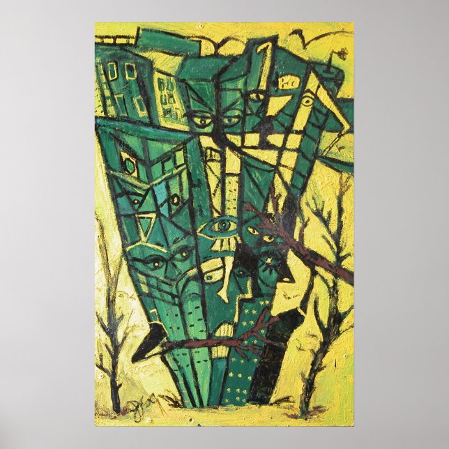 POSTER MANGEURS DE FORÊT (Devant)