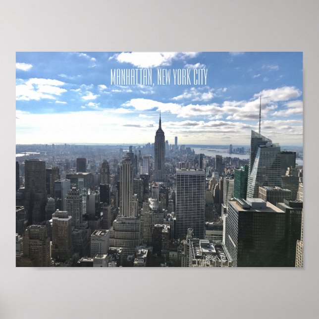 Poster Manhattan New York (Devant)