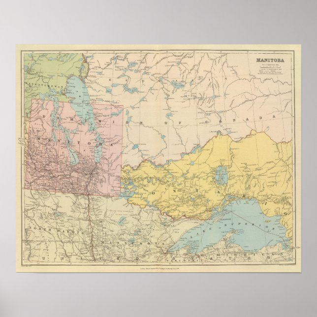 Poster Manitoba (Devant)