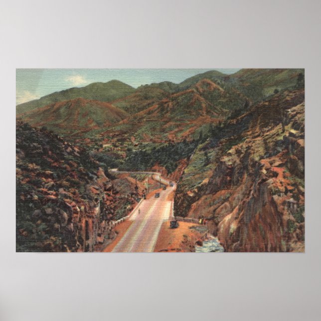 Poster Manitou Springs, CO (Devant)