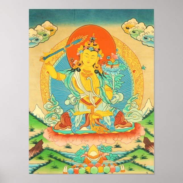 Poster Manjushri (Devant)
