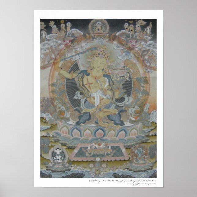 Poster Manjushri (Devant)