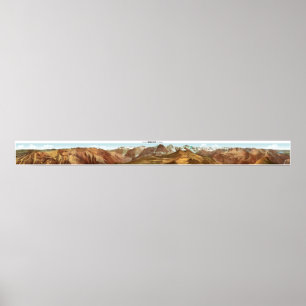 Poster MANNLICHEN Swiss Alps 360° Panorama