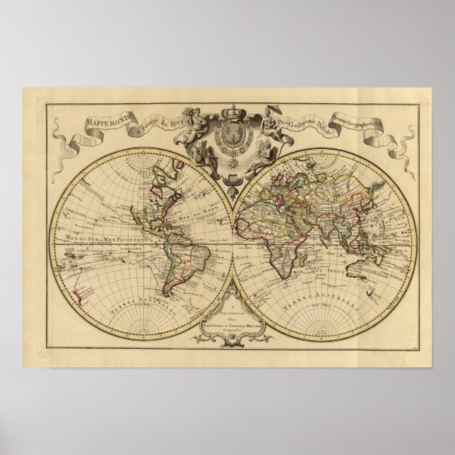 Poster Mappemonde (Devant)