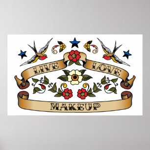 Poster Maquillage d'amour en direct