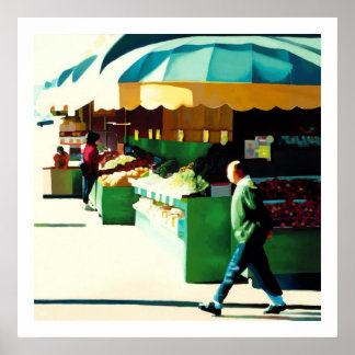 Poster Marché de la 22ème Avenue