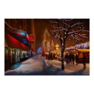 Poster Marché de Noël Timisoara