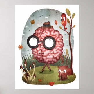 Poster Marche du cerveau