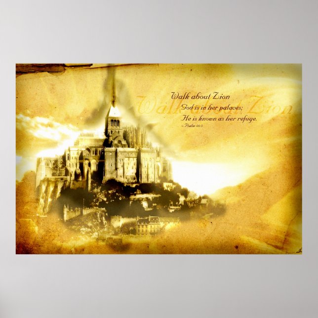 Poster Marcher à propos de Sion (Devant)