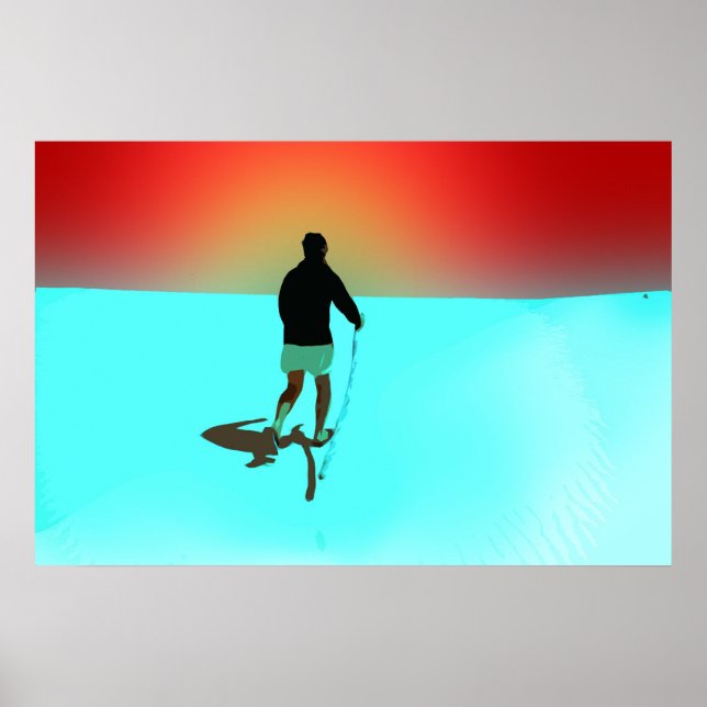 Poster Marcher dans le désert (Devant)