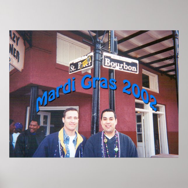 Poster Mardi Gras 2002 (Devant)