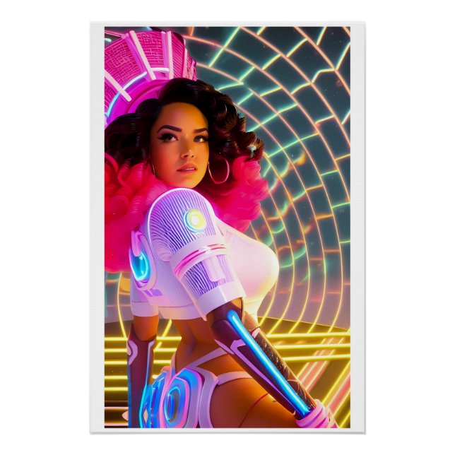 Poster Mardi Gras Galaxy Queen (Devant)