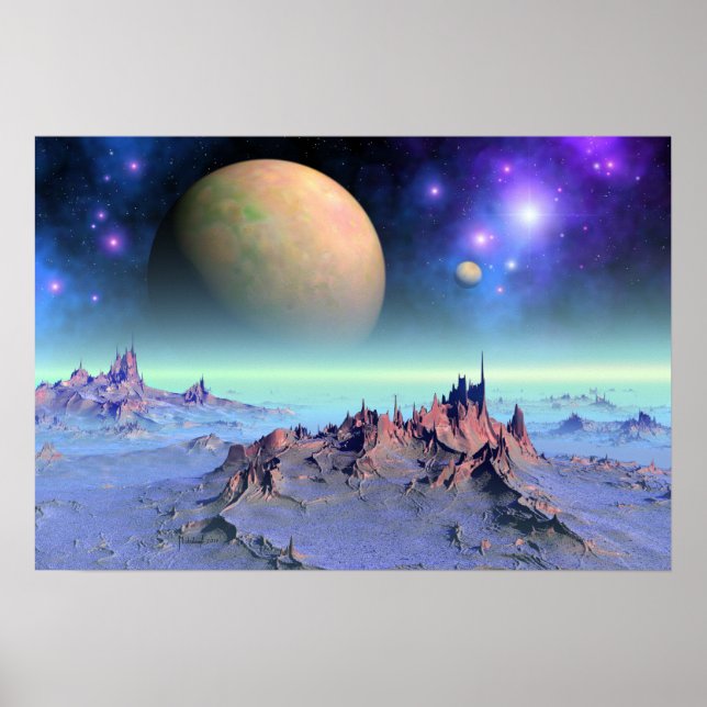 Poster Marée céleste (Devant)