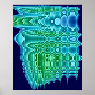 Poster Marée de noir sur la planche à laver