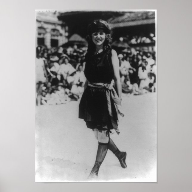 Poster Margaret Gorman, Première MISS AMERICA (Devant)