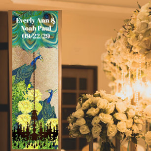 Poster Mariage de Peacock Roaring 20's