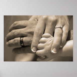 Poster Mariage en famille