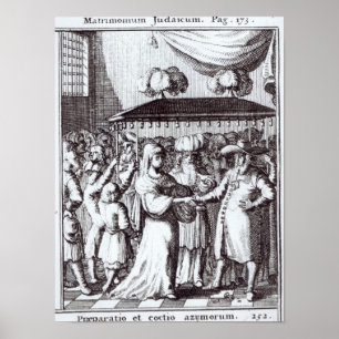 Poster Mariage juif