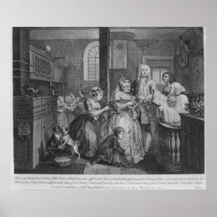 Poster Marié à une vieille femme de ménage