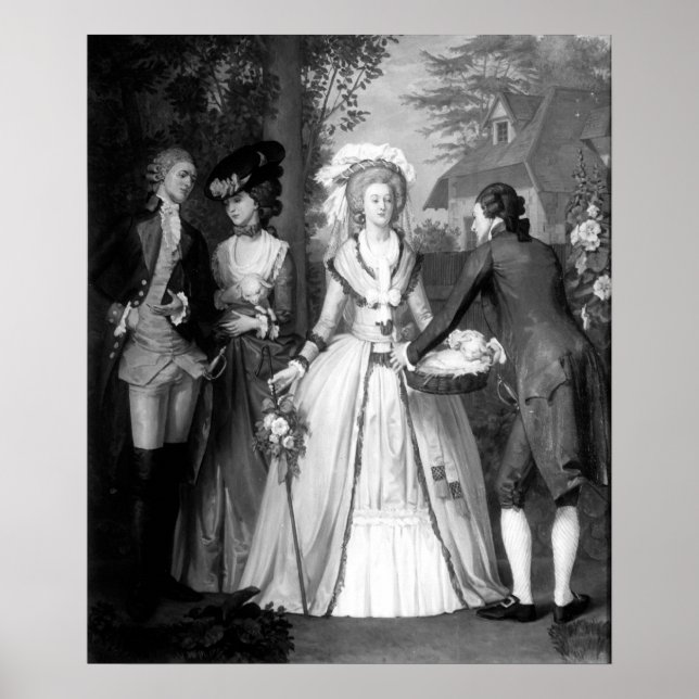 Poster Marie-Antoinette de Habsbourg-Lorraine (Devant)