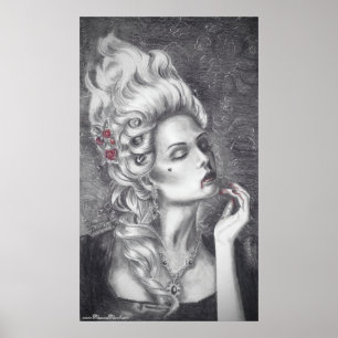 Poster Marie Antoinette Poster Rococo Poster Versa