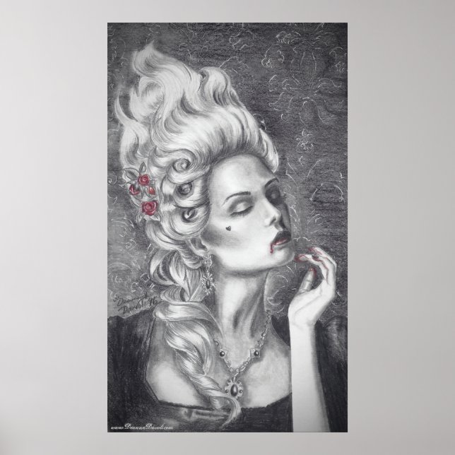 Poster Marie Antoinette Poster Rococo Poster Versa (Devant)