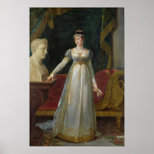 Poster Marie Pauline Bonaparte Princesse Borghèse, 1808