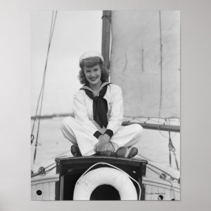 Poster Marin de femme