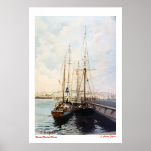 Poster Marina/Mariña/Marine