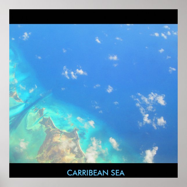 POSTER MARINE CARRIBÉENNE N°3 (Devant)