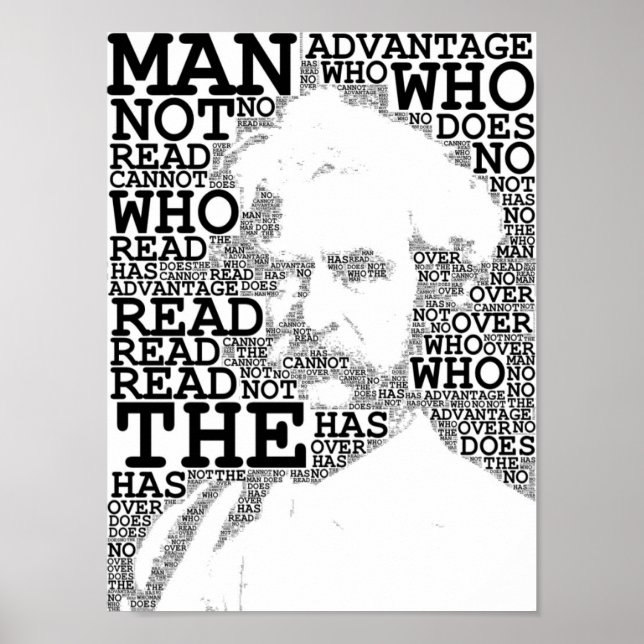 Poster Mark Twain (Devant)