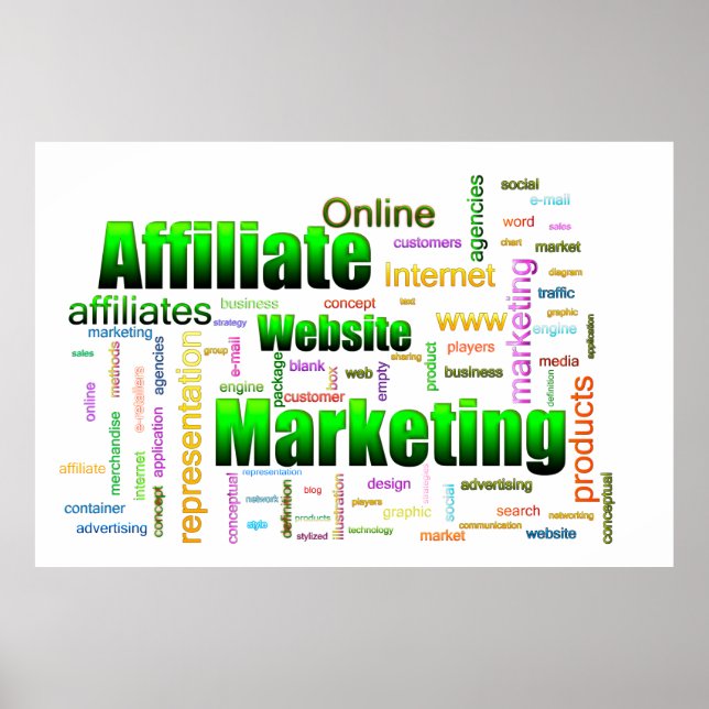Poster Marketing affilié (Devant)
