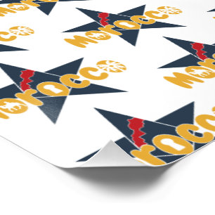 Poster Maroc : Étoile du patrimoine et de la modernité