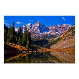 Poster Maroon bells