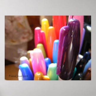 Poster Marqueurs à Sunlight