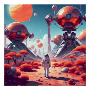 POSTER MARS CONQUEST 5