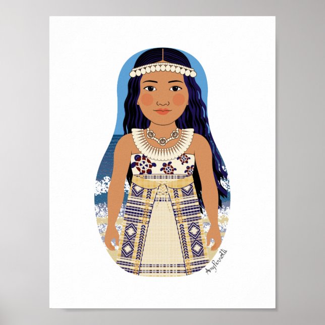 Poster Marshallese Matryoshka (Devant)
