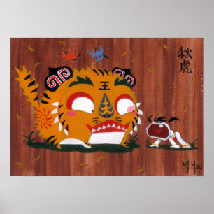 Poster Martin Hsu - tigre d'automne