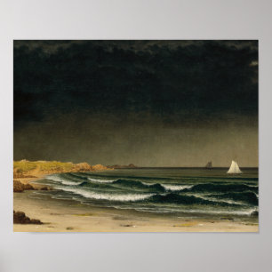 Poster Martin Johnson Heade - Vers la tempête