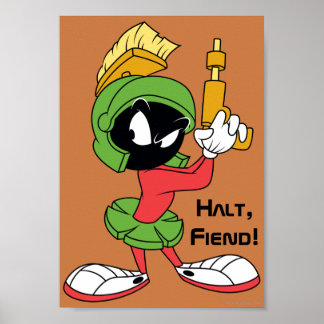 Poster MARVIN LE MARTIEN ™ Prêt avec laser