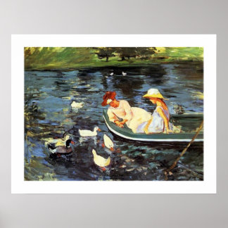 Poster Mary Cassatt, Heure d'été Deux