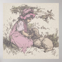 Mary Had a Little Lamb Nursery Rhyme