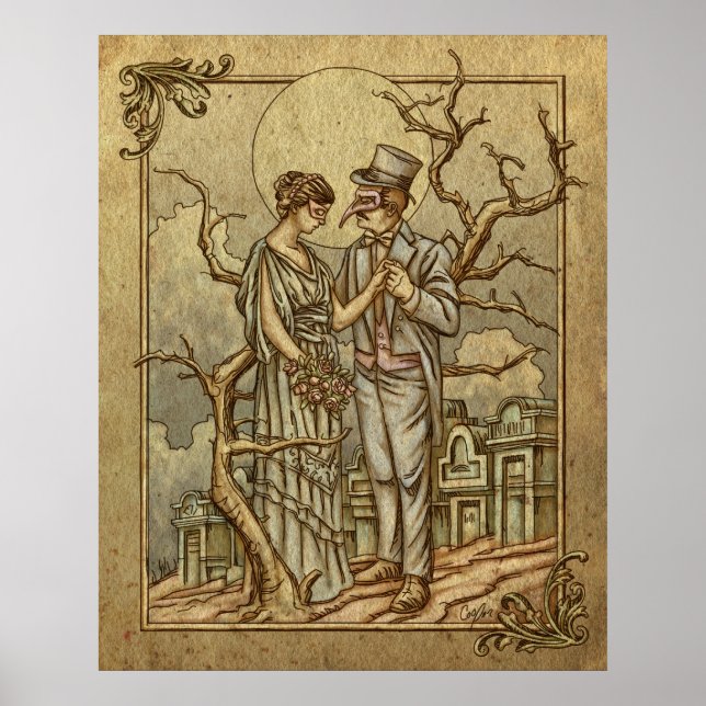 Poster "Mascarade de minuit" (Devant)