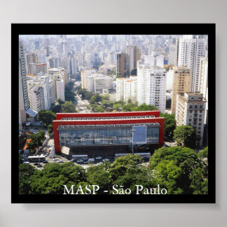 Poster MASP - São Paulo