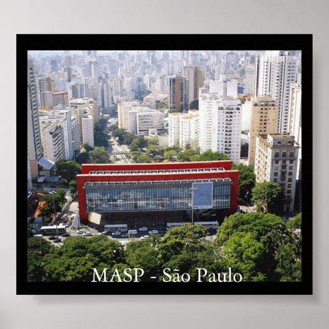 Poster MASP - São Paulo (Devant)