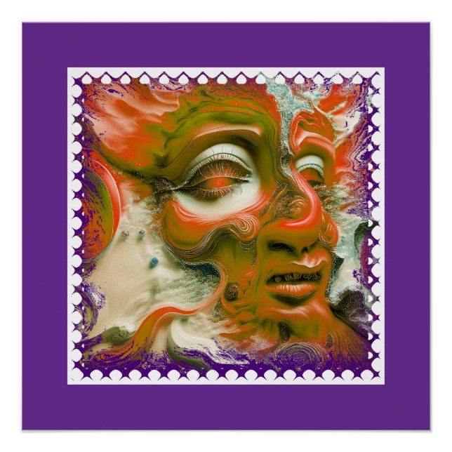Poster Masque Mardi Gras (Devant)