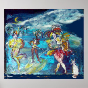 POSTER MASQUÉRADE VÉNÉTIENNE / MUSIQUE LA NUIT