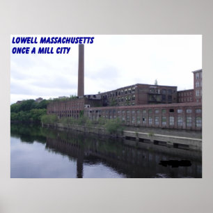 POSTER MASSACHUSETTS MILLS