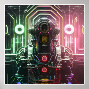 Poster mat Robot 1
