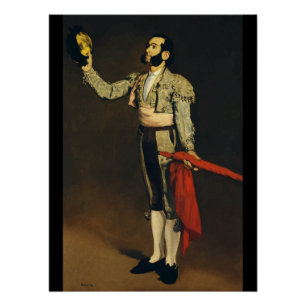 Poster Matador espagnol par Edouard Manet